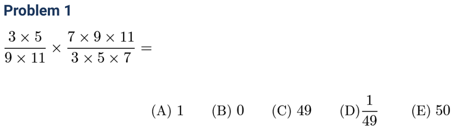1985 Problem 1