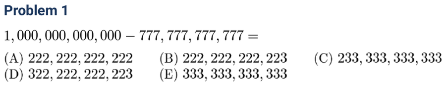 1991 Problem 1