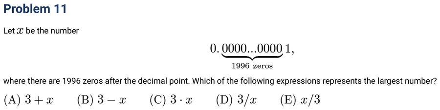 1996 Problem 11