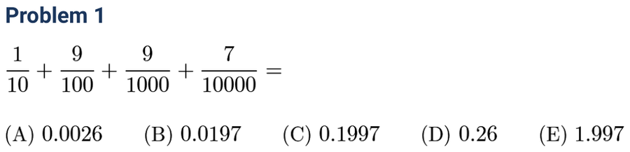 1997 Problem 1
