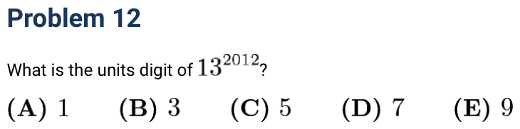 2012 Problem 12