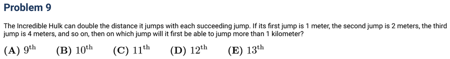 2013 Problem 9