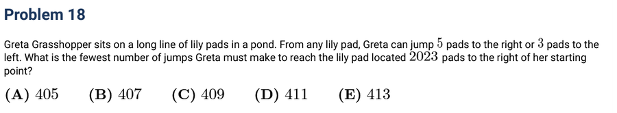 2023 Problem 18